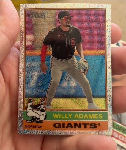 2025 Topps Heritage #122 Willy Adames — front