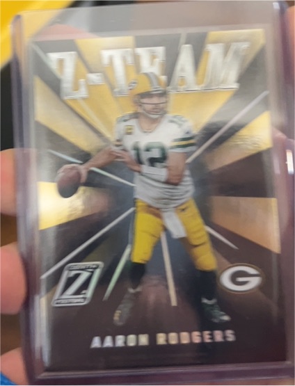 2022 Panini Zenith #ZT-6 Aaron Rodgers Z-Team — front