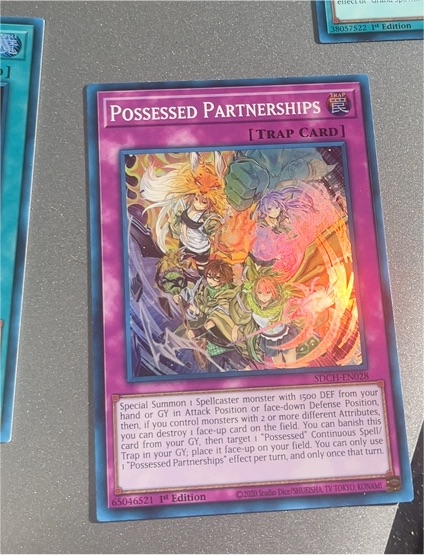 2020 Yu-Gi-Oh! SDCH-EN028 Possessed Partnerships — front