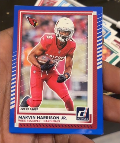 2025 Donruss #286 Marvin Harrison Jr. — front