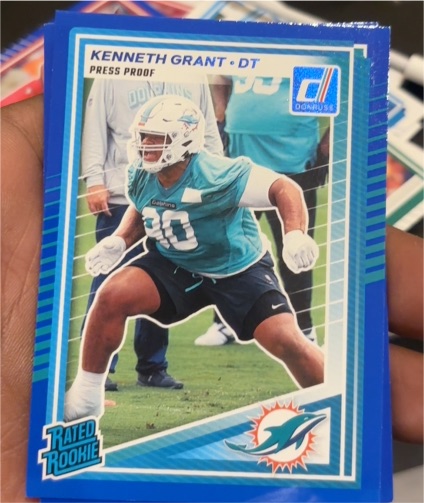 2025 Donruss #370 Kenneth Grant — front