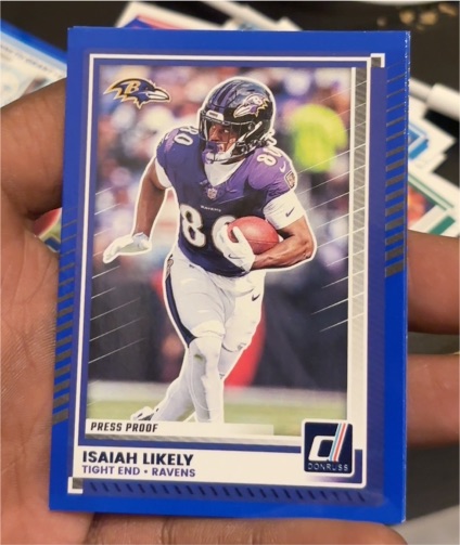 2025 Donruss #133 Isaiah Likely — front
