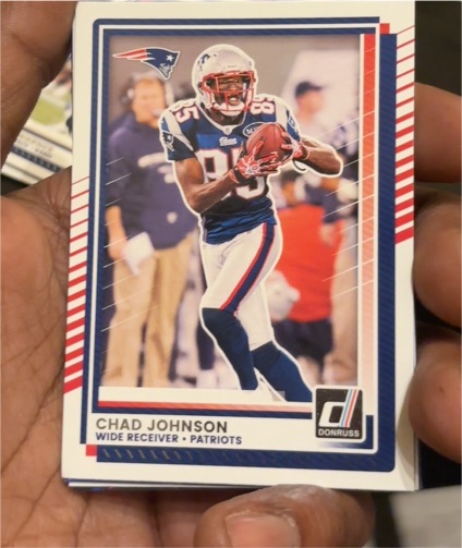 2025 Donruss #18 Chad Johnson — front