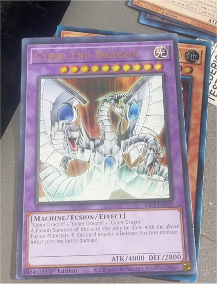 2020 Yu-Gi-Oh! SDCS-EN041 Cyber End Dragon — front