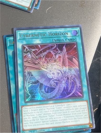 2020 Yu-Gi-Oh! Cybernetic Horizon SDCS-EN036 Cybernetic Horizon — front