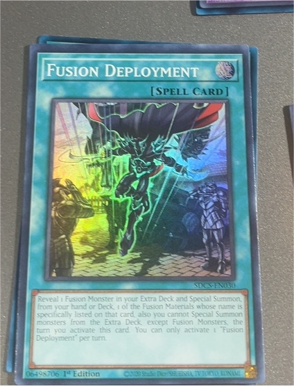 2020 Yu-Gi-Oh! MP21-EN081 Fusion Deployment — front