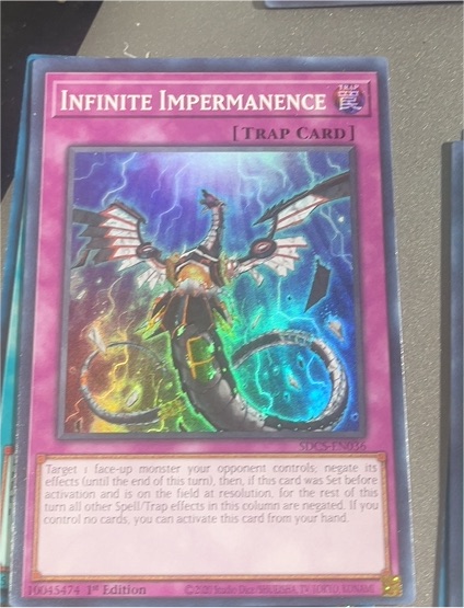 2020 Yu-Gi-Oh! SDCS-EN036 Infinite Impermanence — front