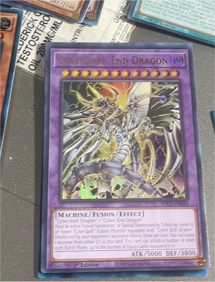 2020 Yu-Gi-Oh! SDCS-EN044 Cyberdark End Dragon — front