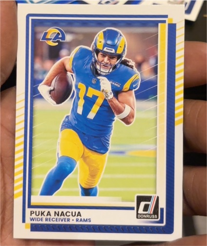 2025 Donruss #289 Puka Nacua — front