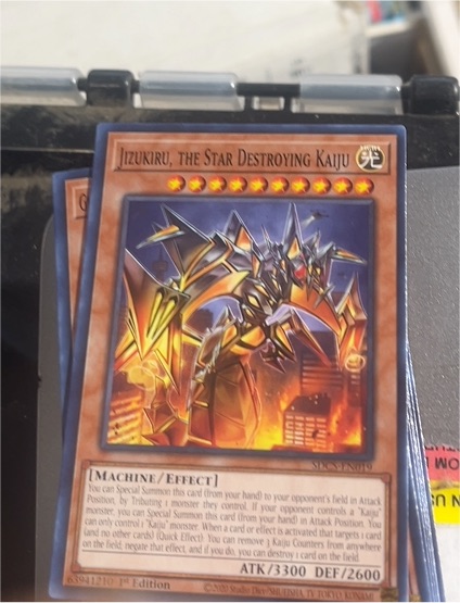 Yu-Gi-Oh! BOSH-EN088 Jizukiru, the Star Destroying Kaiju — front