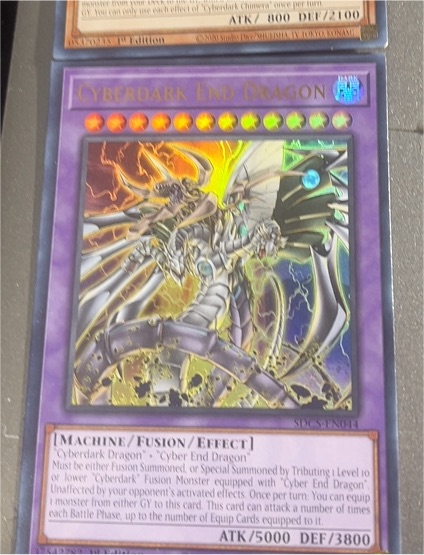Yu-Gi-Oh! 2021 SDCS-EN044 Cyberdark End Dragon — front