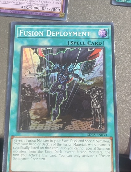 2021 Yu-Gi-Oh! MP21-EN081 Fusion Deployment — front