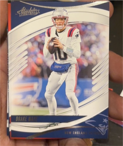 2025 Panini Absolute #79 Drake Maye — front
