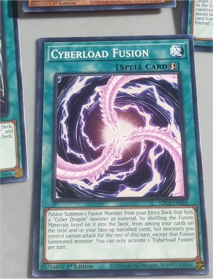 Yu-Gi-Oh! Cyberload Fusion SDCS-EN026 — front