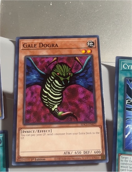 2020 Yu-Gi-Oh! SDCS-EN021 Gale Dogra — front