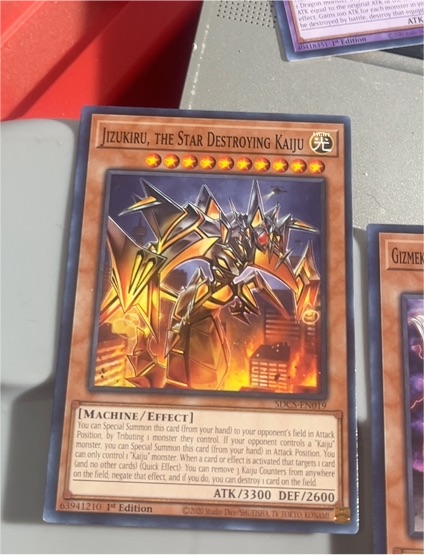 2020 Yu-Gi-Oh! SDCS-EN019 Jizukiru, the Star Destroying Kaiju — front
