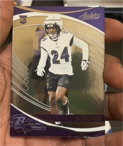 2025 Panini Absolute #155 Malaki Starks — front