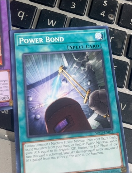Yu-Gi-Oh! SDCS-EN047 Power Bond — front