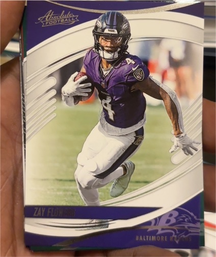 2025 Panini Absolute #62 Zay Flowers — front