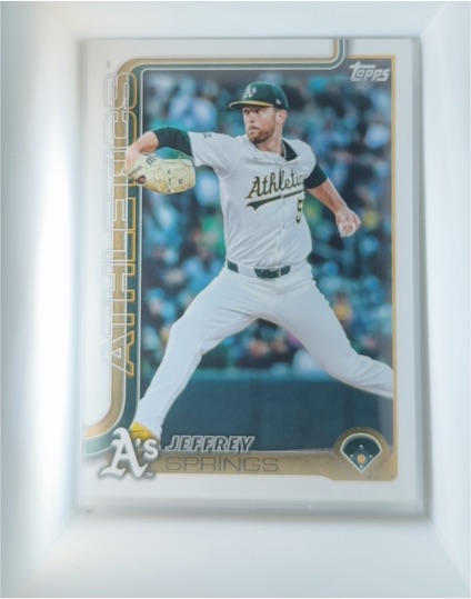 2025 Topps Update Series #US283 Jeffrey Springs — front