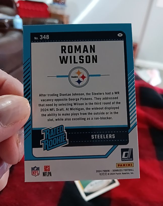 2024 Panini Donruss #348 Roman Wilson — front