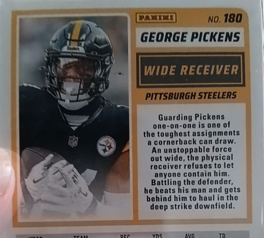 2024 Panini #180 George Pickens — front