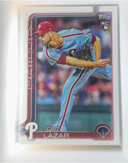 2025 Topps Update #US194 Max Lazar — front
