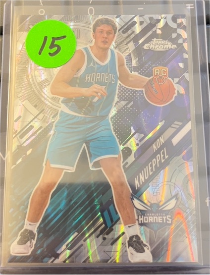 2025-26 Topps Chrome #GT-19 Kon Knueppel Go Time — front