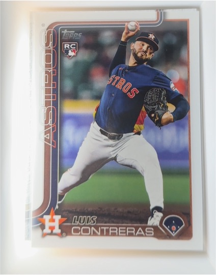 2025 Topps Update #US323 Luis Contreras — front
