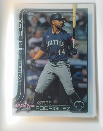 2025 Topps Update #ASG-44 Julio Rodríguez 2025 All-Star Game — front