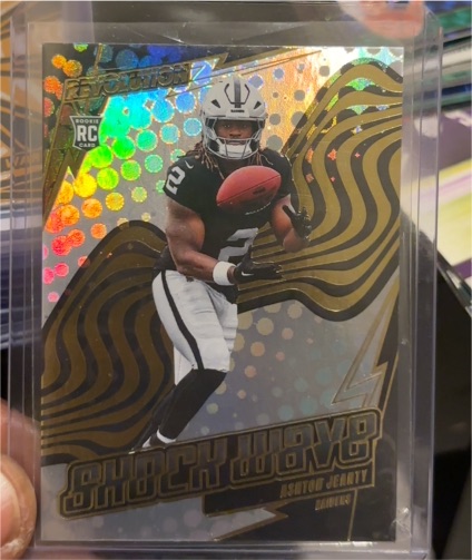 2025 Panini Revolution Shockwave #11 Ashton Jeanty — front