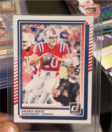 2025 Panini Donruss #58 Drake Maye — front