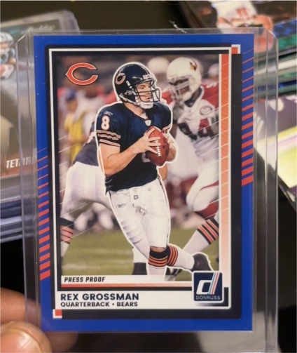 2025 Donruss #86 Rex Grossman — front