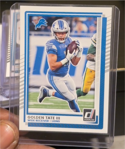 2025 Panini Donruss #174 Golden Tate III — front