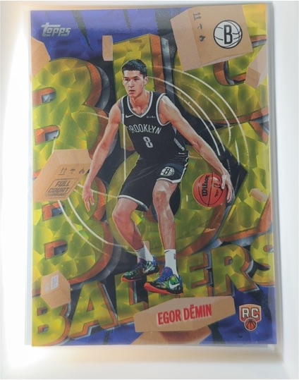 2025 Topps Basketball Big Box Ballers #BB-8 Egor Demin — front
