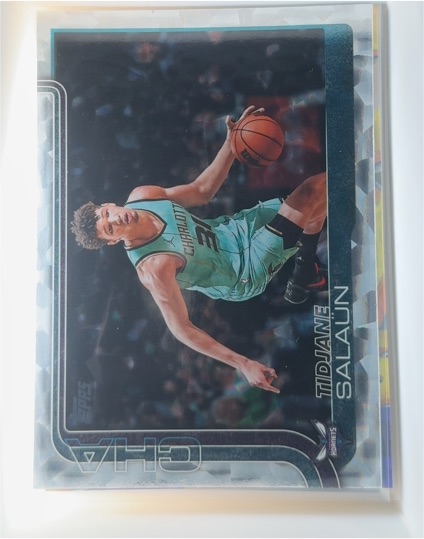 2025-26 Topps #71 Tidjane Salaun — front
