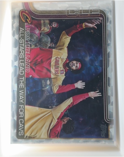 2025-26 Topps #278 For The Land: All-Stars Lead The Way For Cavs — front