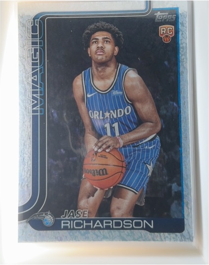 2025-26 Topps #225 Jase Richardson — front