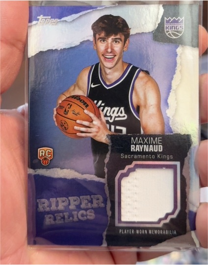 2025-26 Topps #RR-MR Maxime Raynaud — front