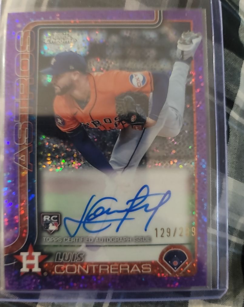 2025 Topps Chrome #RA-LC Luis Contreras — front