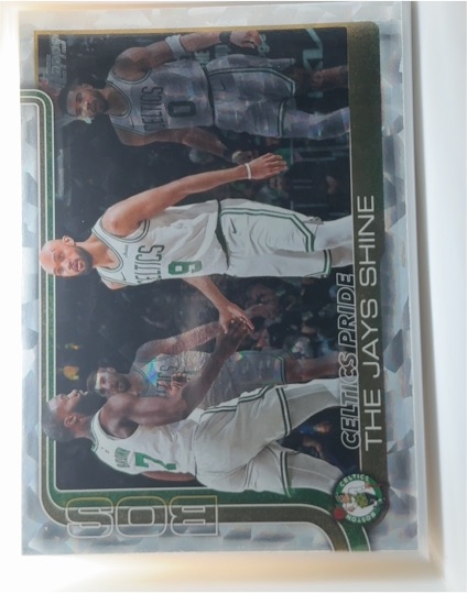 2025-26 Topps #272 Celtics Pride: The Jays Shine — front