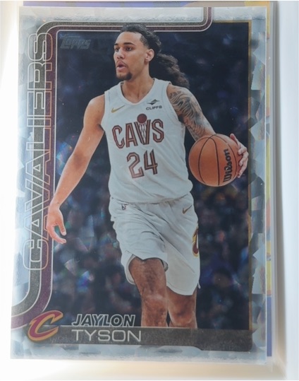 2025-26 Topps #86 Jaylon Tyson — front