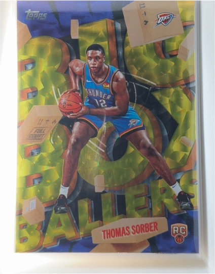 2025-26 Topps #BB-15 Thomas Sorber — front