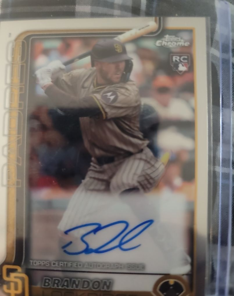 2025 Topps Chrome #RA-BLO Brandon Lockridge — front