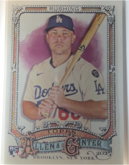 2025 Topps Allen & Ginter #200 Dalton Rushing — front