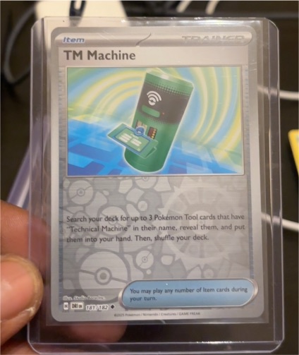 2023 Pokémon TCG Scarlet & Violet Destined Rivals #181 TM Machine — front