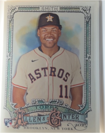 2025 Topps Allen & Ginter #189 Cam Smith — front