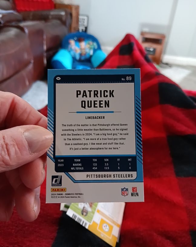 2024 Panini Donruss #89 Patrick Queen — front