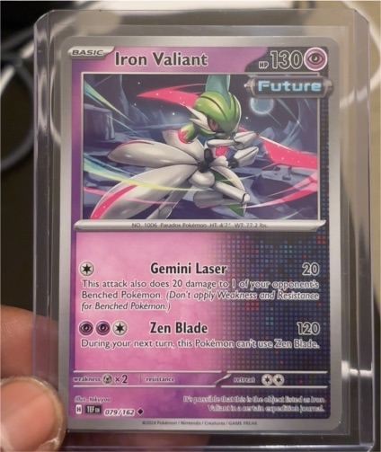 2024 Pokémon SV05: Temporal Forces #79 Iron Valiant — front