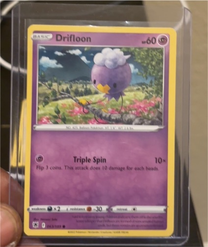 2022 Pokémon Astral Radiance #063 Drifloon — front